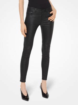 Selma Leather Skinny Pants 